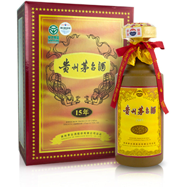 Kweichow Moutai 15 Year Old Baijiu - Available at Wooden Cork