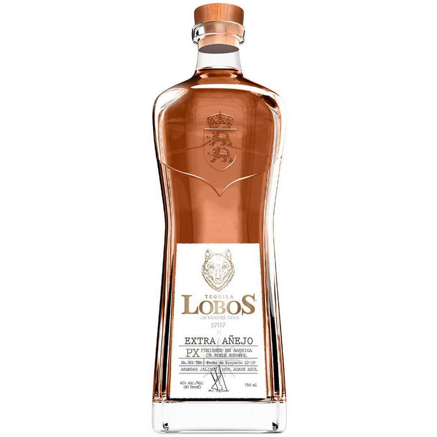 Lobos 1707 Extra Anejo Tequila - Available at Wooden Cork