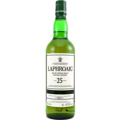 Laphroaig 25 Year Single Malt Scotch Whisky - Available at Wooden Cork