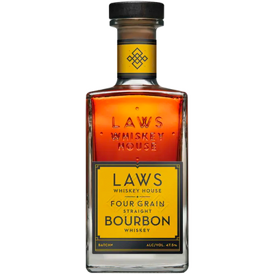 Laws Whiskey House Four Grain Straight Bourbon Whiskey - Available at Wooden Cork