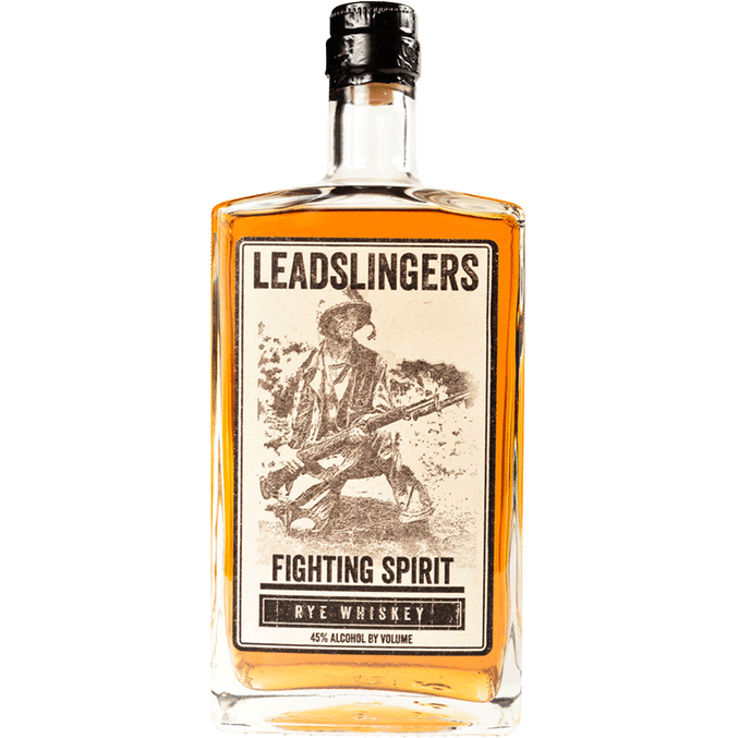 Leadslingers Fighting Spirit Rye Whiskey - Available at Wooden Cork