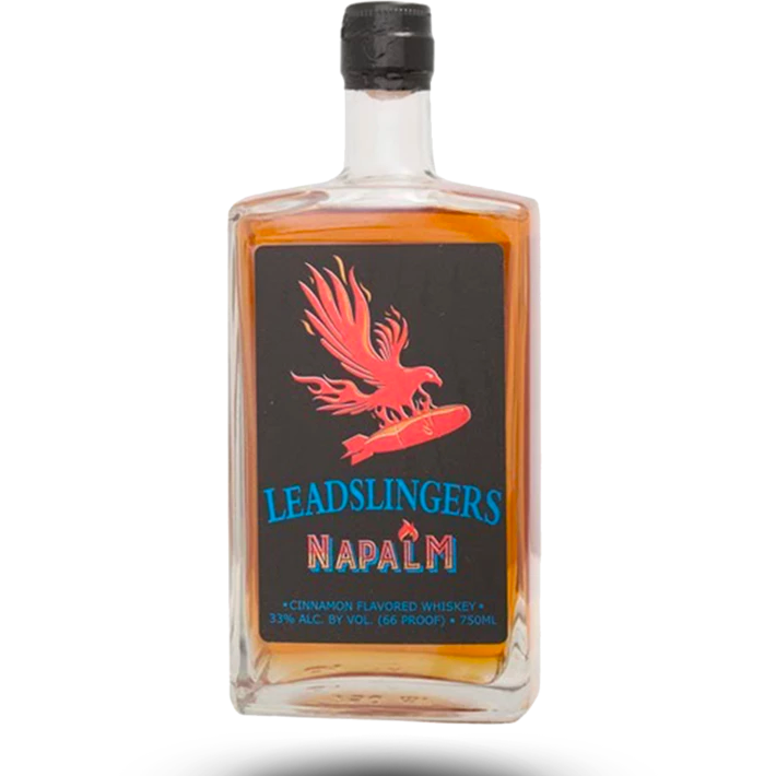 Leadslingers Napalm Cinnamon Whiskey - Available at Wooden Cork