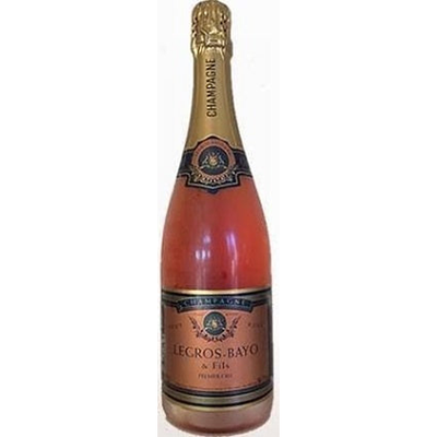 Legros Bayo & Fils Champagne Brut Rose Premier Cru - Available at Wooden Cork