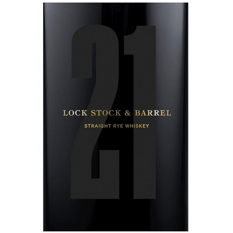 Lock Stock & Barrel 21 Years Old Straight Rye Whiskey - Available at Wooden Cork