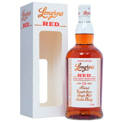 Longrow 13 Year Red Chilean Cabernet Sauvignon Matured Scotch Whisky - Available at Wooden Cork