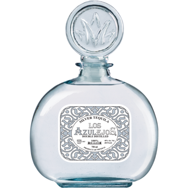 Los Azulejos Silver Tequila - Available at Wooden Cork