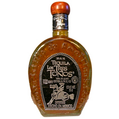Los Tres Tonos Extra Anejo Tequila - Available at Wooden Cork
