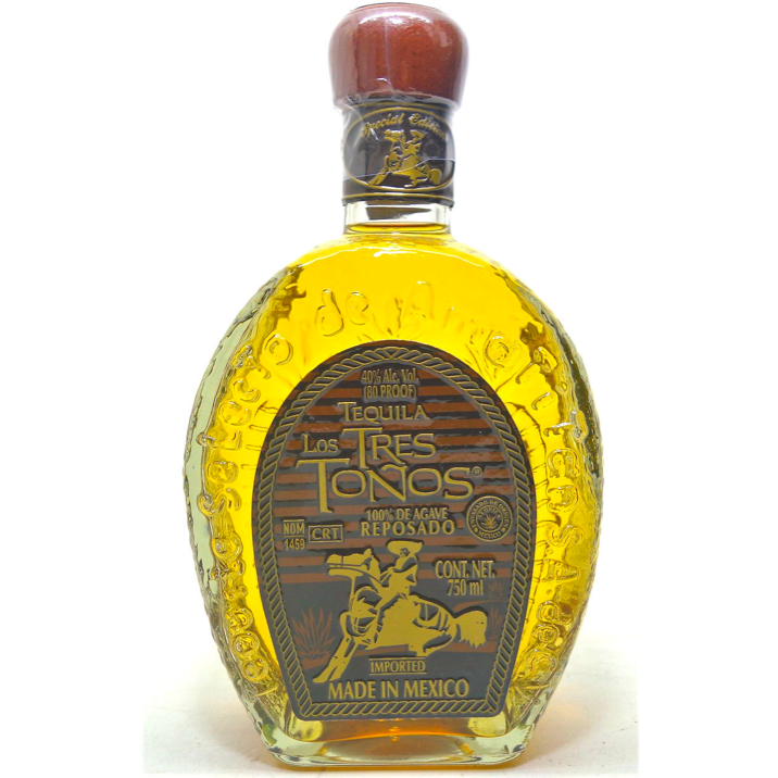 Los Tres Tonos Reposado Tequila - Available at Wooden Cork