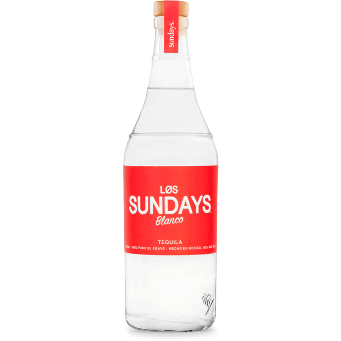 Los Sundays Blanco Tequila - Available at Wooden Cork