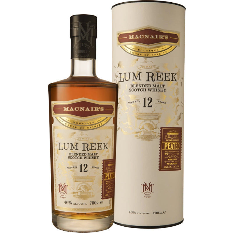 MacNair's Lum Reek 12 Year Old Peated Scotch Whisky