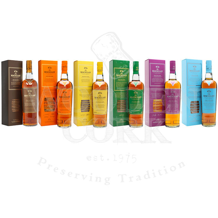 Macallan Edition Series Full Collection - Available at Wooden Cork