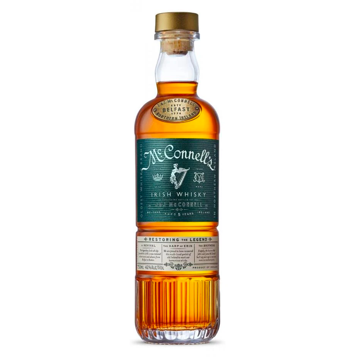 McConnell's Irish Whisky - Available at Wooden Cork