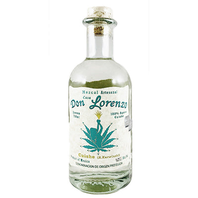 Don Lorenzo Mezcal Cuishe - Available at Wooden Cork