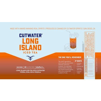 Cutwater Spirits Long Island Iced Tea Canned Cocktail - Available at Wooden Cork