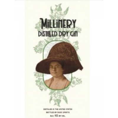 Millinery Distilled Dry Gin - Available at Wooden Cork