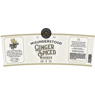 Misunderstood Whiskey Ginger Spiced Whiskey - Available at Wooden Cork