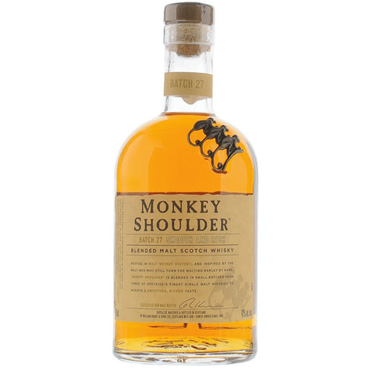 Monkey Shoulder Scotch Whisky - Available at Wooden Cork