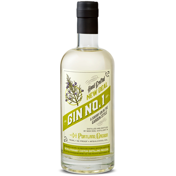 New Deal Gin No. 1 - Available at Wooden Cork