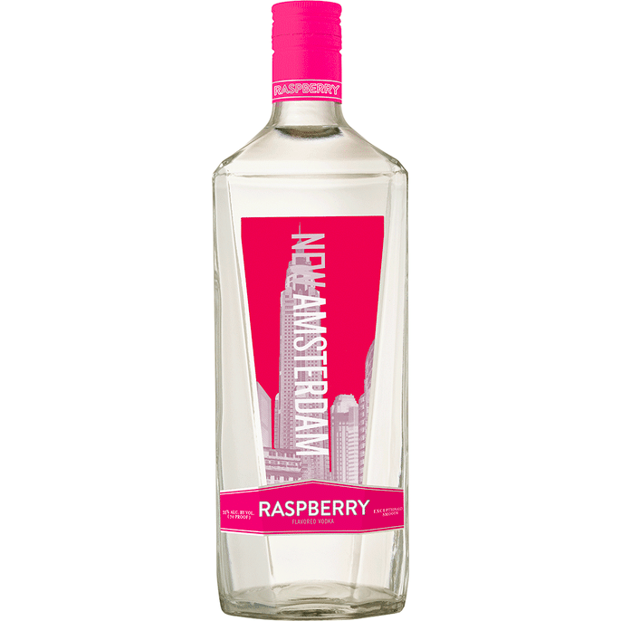New Amsterdam Raspberry Vodka - Available at Wooden Cork