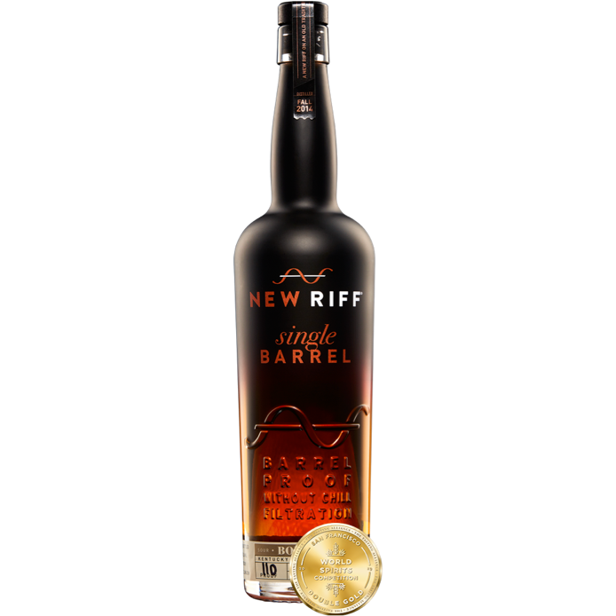 New Riff Single Barrel Kentucky Straight Bourbon Whiskey - Available at Wooden Cork