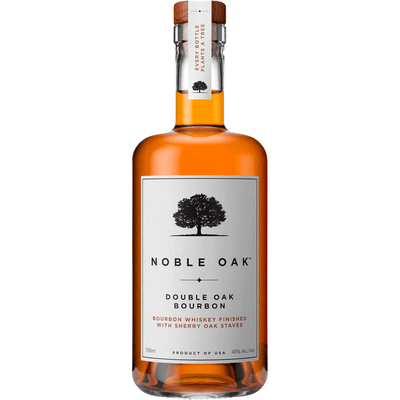 Noble Oak Double Oak Bourbon - Available at Wooden Cork