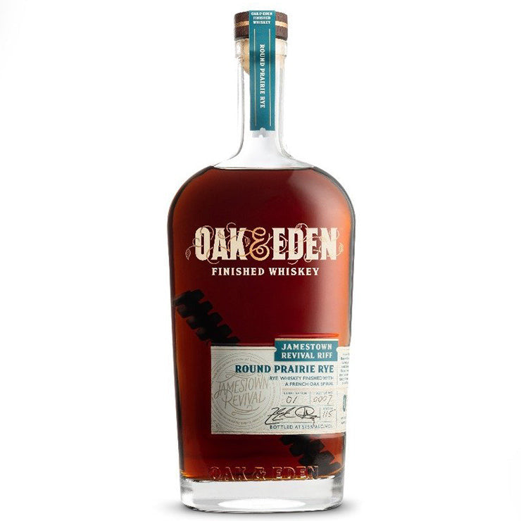 Oak & Eden Round Prairie Rye - Available at Wooden Cork