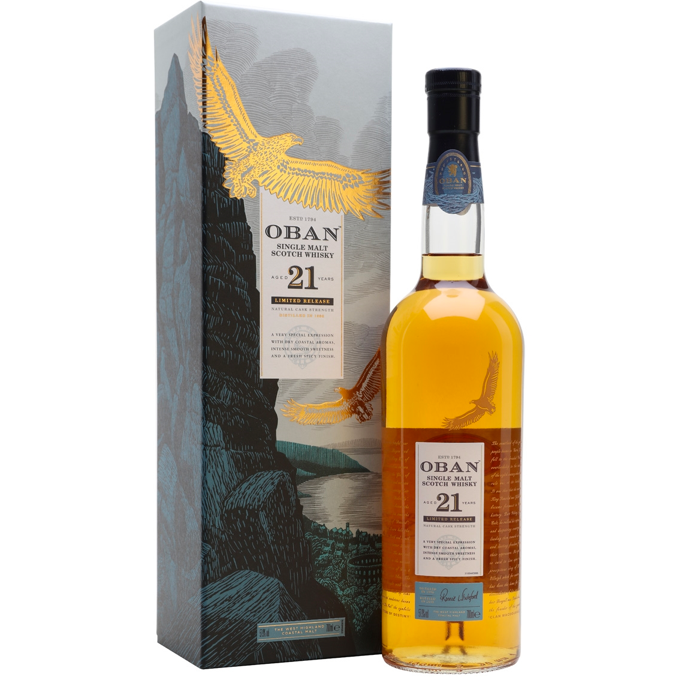 Oban 21 Year Old Limited Release - Available at Wooden Cork