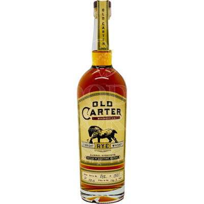 Old Carter Straight Rye Whiskey Batch 6 - Available at Wooden Cork