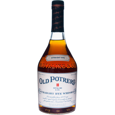 Old Potrero Single Malt Straight Rye Whiskey - Available at Wooden Cork