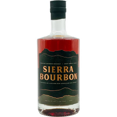 Old Trestle Distillery 3 Years Old Sierra Double Barrel Straight Bourbon Whiskey Finished In Second New American Oak Barrel - Available at Wooden Cork