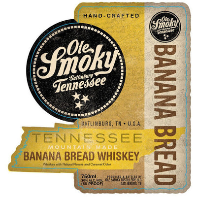 Ole Smoky Banana Bread Tennessee Whiskey - Available at Wooden Cork