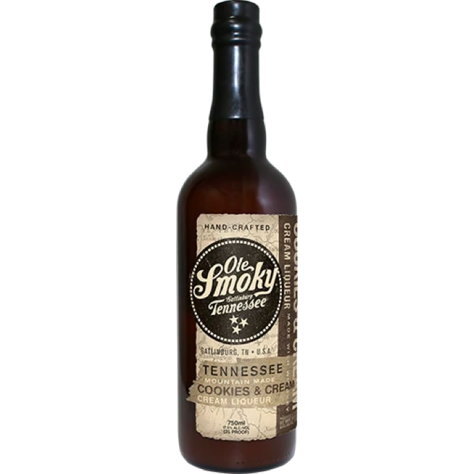Ole Smoky Cookies & Cream Liqueur - Available at Wooden Cork