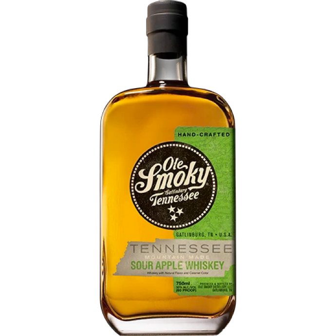 Ole Smoky Sour Apple Whiskey - Available at Wooden Cork