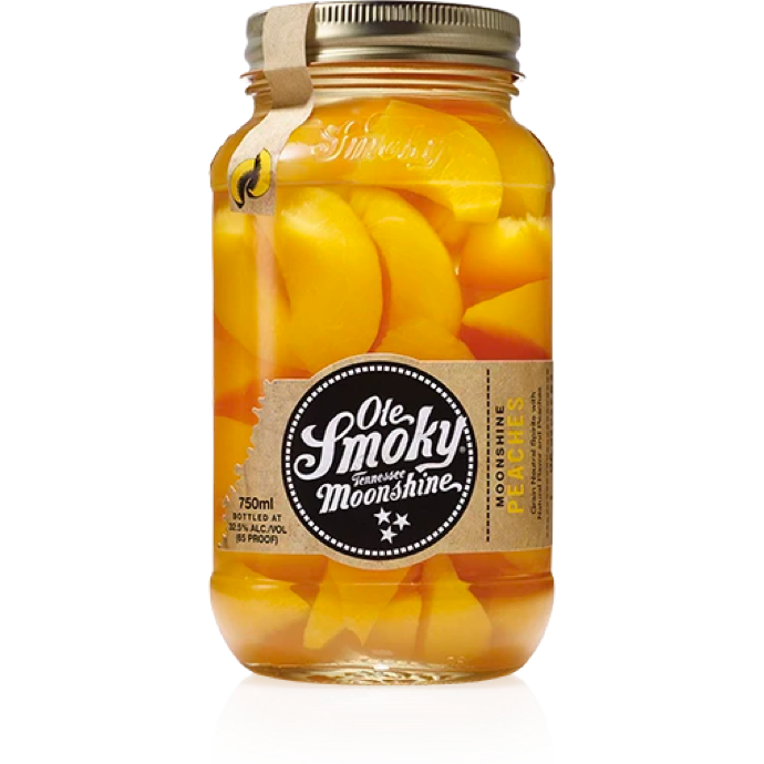 Ole Smoky Peaches Moonshine - Available at Wooden Cork