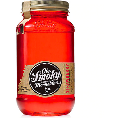 Ole Smoky Strawberry Moonshine - Available at Wooden Cork
