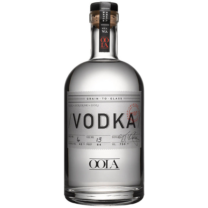 OOLA Distillery Vodka - Available at Wooden Cork
