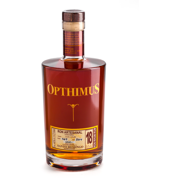 Opthimus 18 Year Rum - Available at Wooden Cork
