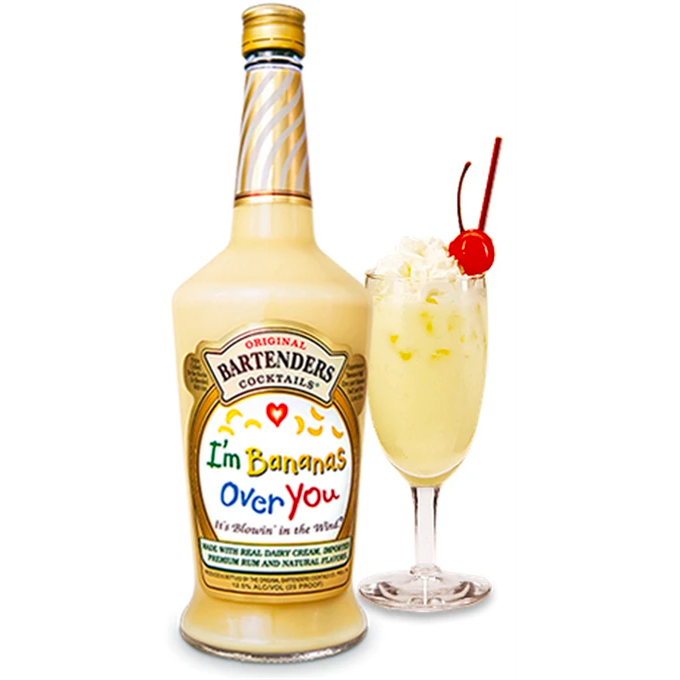 Original Bartenders Cocktails I'm Bananas Over You - Available at Wooden Cork