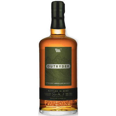 Wyoming Whiskey 8 Years Old Outryder Bottled in Bond Straight American Whiskey - Available at Wooden Cork