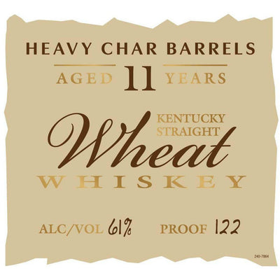 Parker’s Heritage Collection 11 Years Old Heavy Char Wheat Whiskey - Available at Wooden Cork