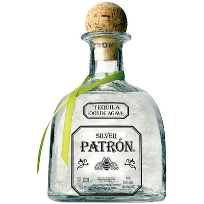Patron Silver Tequila - Available at Wooden Cork