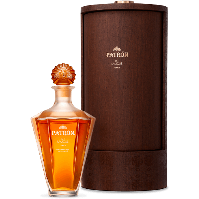 Patron Tequila Extra Anejo En Lalique Serie 2 - Available at Wooden Cork