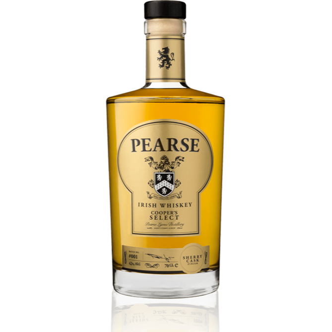 Pearse Lyons Cooper’s Select Irish Whiskey - Available at Wooden Cork