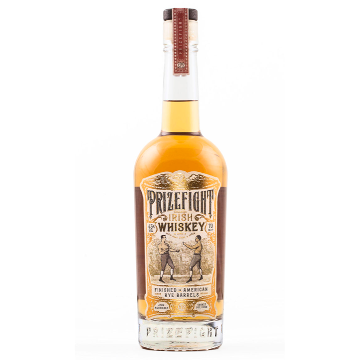 Prizefight Irish Whiskey - Available at Wooden Cork