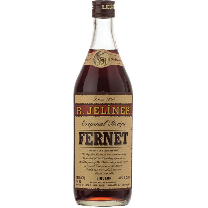 Rudolph Jelinek Fernet Liqueur - Available at Wooden Cork