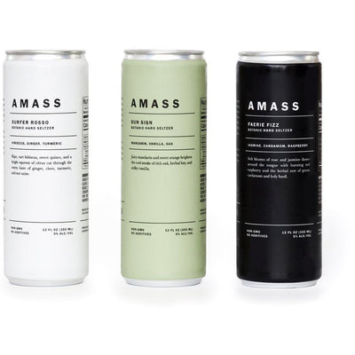 AMASS Hard Seltzer Variety Pack 12pk - Available at Wooden Cork