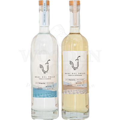 Real Del Valle Blanco & Reposado Tequila Bundle - Available at Wooden Cork