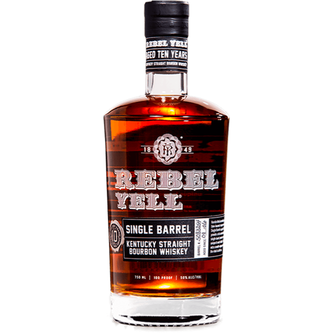 Rebel Yell Single Barrel 10 Year Old - Available at Wooden Cork