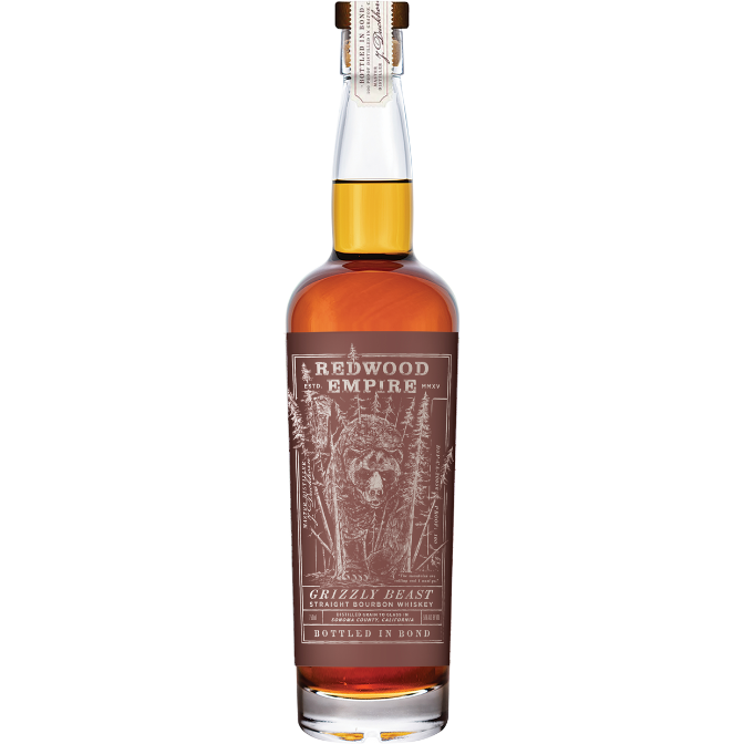 Redwood Empire Grizzly Beast Bottled In Bond Bourbon - Available at Wooden Cork