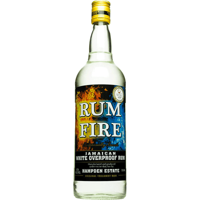 Rum Fire White Overproof Jamaican Rum - Available at Wooden Cork
